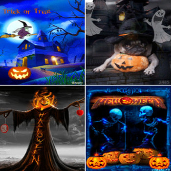 Хеллоуин, gif-анимация
