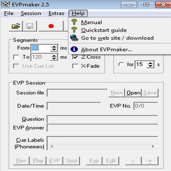 EVP maker 2.6 (скрин)