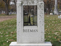 Необычный могильный памятник (210)