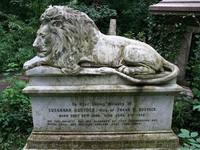 Необычный могильный памятник (250)