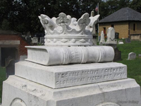 Необычный могильный памятник (263)