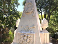 Необычный могильный памятник (208)