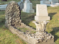 Необычный могильный памятник (195)