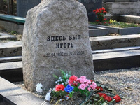 Необычный могильный памятник (225)