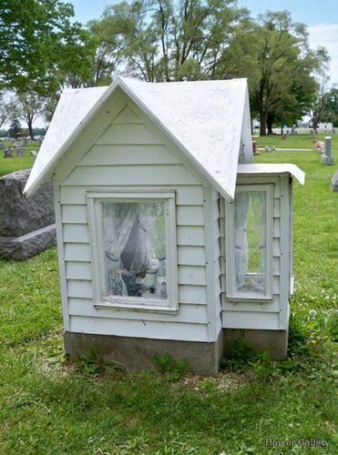 Необычный могильный памятник (202)