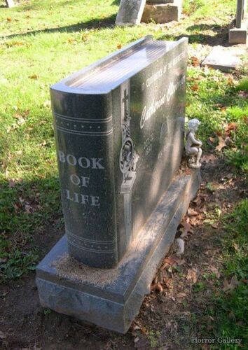 Необычный могильный памятник (215)