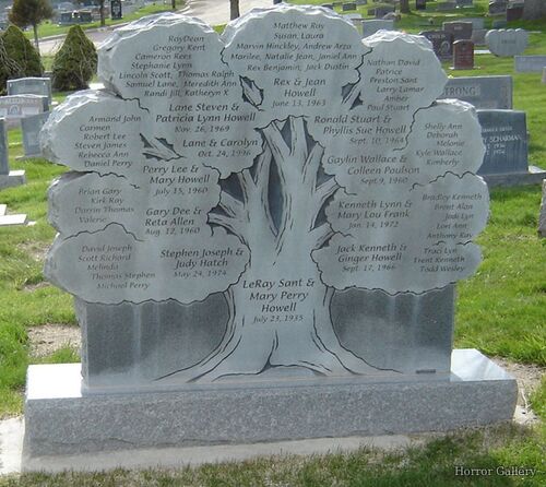 Необычный могильный памятник (188)