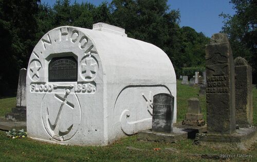 Необычный могильный памятник (222)