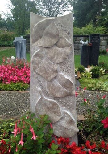 Необычный могильный памятник (180)