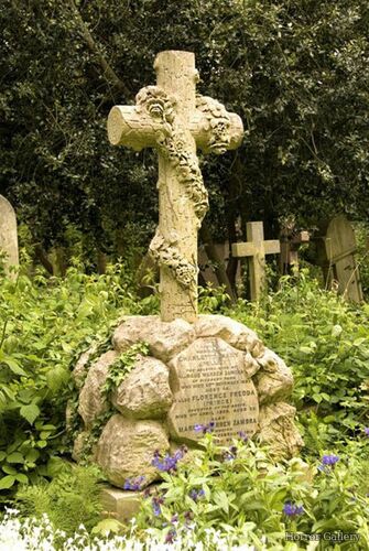 Необычный могильный памятник (141)