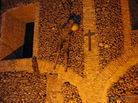 Часовня костей, стена, Португали