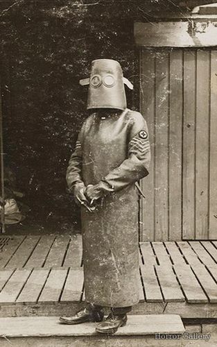 Медсестра в радиотерапии (1918 год)