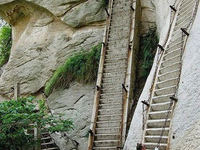 Лестницы в горы, Хуа Шан. Китай