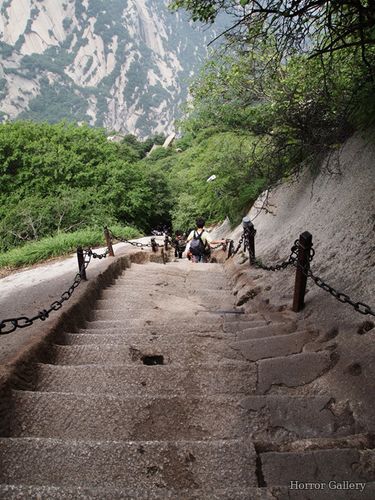 Лестница в горы, Хуа Шан. Китай