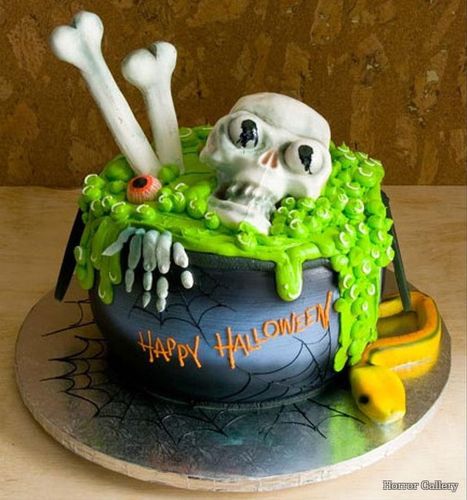 Торт на Хеллоуин (3)