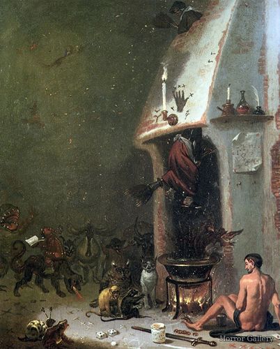 Корнелис Сафтлевен. Ведьмина гора