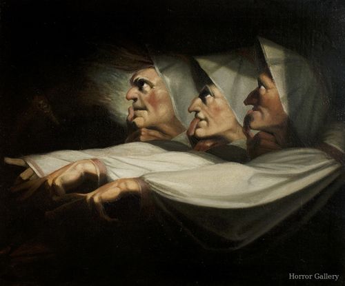 Иоганн Фюсли. Три ведьмы