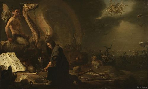 Корнелис Сафтлевен. Чернокнижник