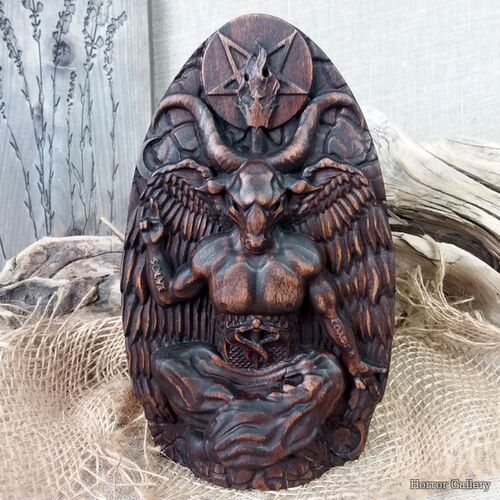 Бафомет (алтарная статуэтка)